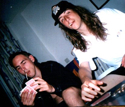 As I recall, we were playing for EXTREME money. Or all of my change.